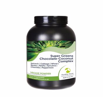 Super Greens Choc Coco Complexe POUDRE 100g 1