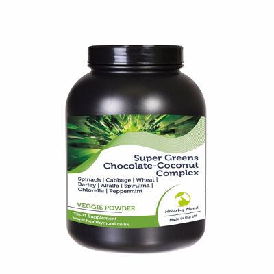 Super Greens Choc Coco Complex POLVERE 200g