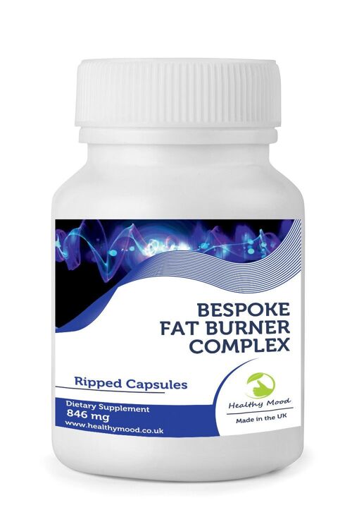 Bespoke Fat Burner Complex Ripped 30-60-90-120-180-250-1000 CAPSULES UK