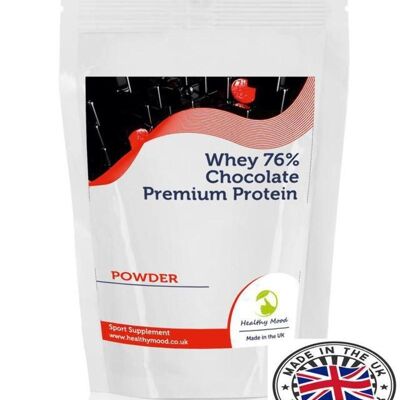 Whey Chocolate Premium Protein POUDRE 200g 500g 1kg 2kg Nutrition Sportive