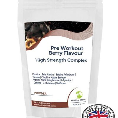 Polvo Pre Workout Berry Complex 100g