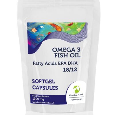 Omega 3 18/12 1000 mg Cápsulas Paquete de recarga de 30 cápsulas