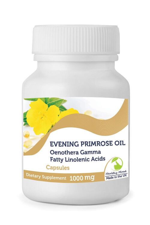 Evening Primrose GLA 1000mg Capsules 120 Capsules BOTTLE