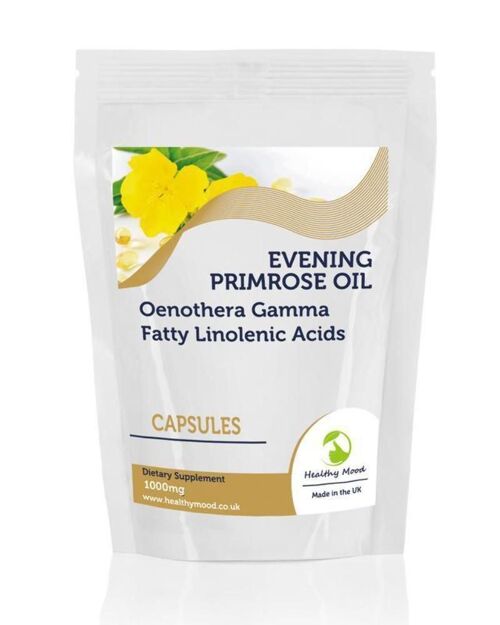 Evening Primrose GLA 1000mg Capsules 120 Capsules Refill Pack