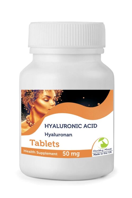 Hyaluronic Acid 50mg  Tablets 90 Tablets Refill Pack