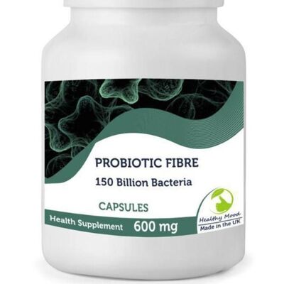 Probiotic Fibre Lactobacillus 150bln Capsules 180 Tablets Refill Pack