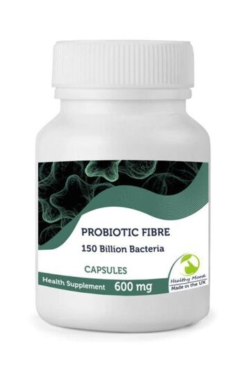 Fibre probiotique Lactobacillus 150 ml Capsules 500 comprimés Recharge