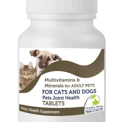 Tabletas de multivitaminas para mascotas para el cuidado de las articulaciones