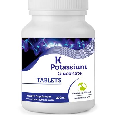 Potassium Chloride 200mg  TABLETS 250 Tablets BOTTLE