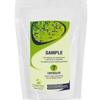 Extracto de semilla de hinojo 480 mg Cápsulas Paquete de 7 muestras
