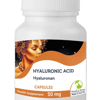 Cápsulas de ácido hialurónico de 50 mg
