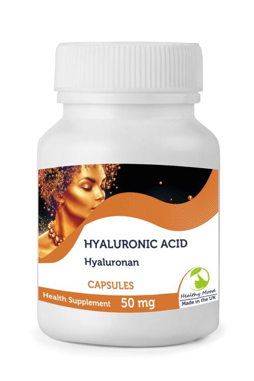 Hyaluronic Acid 50mg Capsules 30 Capsules BOTTLE