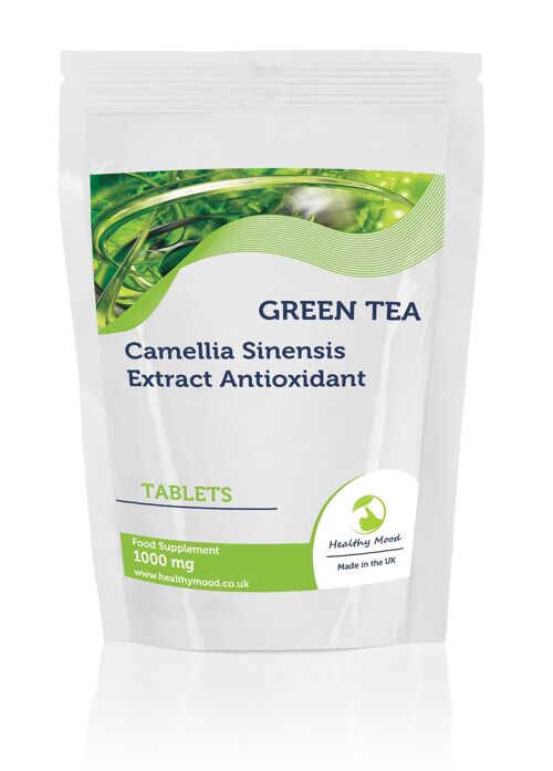 Green Tea 1000mg Tablets (1) 30 Tablets Refill Pack