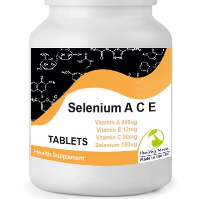 Selenium  A C E Tablets 90 Tablets Refill Pack