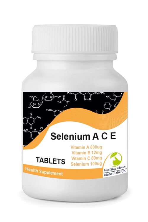 Selenium  A C E Tablets 180 Tablets BOTTLE