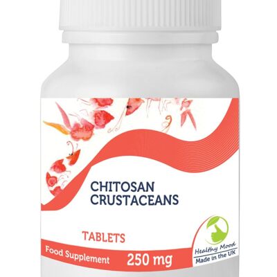 Chitosan 250mg Tablets 180 Tablets Refill Pack