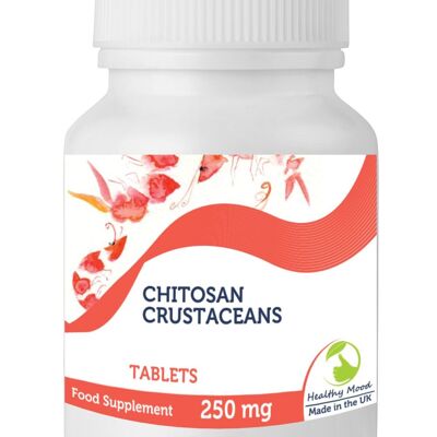 Chitosan 250 mg Tabletas 180 Tabletas Paquete de recarga