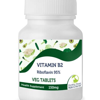Vitamin B2 150mg Tabletten 30 Tabletten FLASCHE
