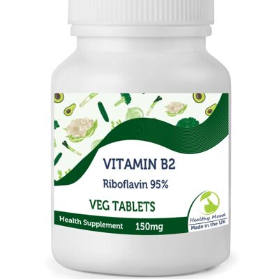 Vitamin B2 150mg Tablets 180 Tablets BOTTLE