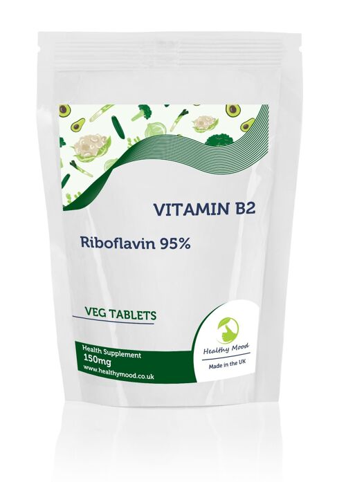 Vitamin B2 150mg Tablets 30 Tablets Refill Pack