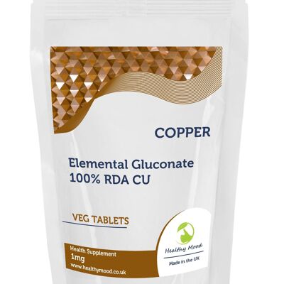 Copper 1mg Tablets 30 Tablets Refill Pack
