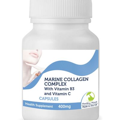 Cápsulas de complejo de colágeno marino 120 comprimidos BOTELLA