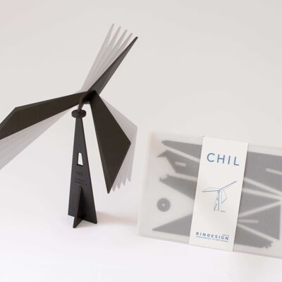 Regalo di Natale - Puzzle CHIL nero - Giostrina per uccelli in equilibrio
