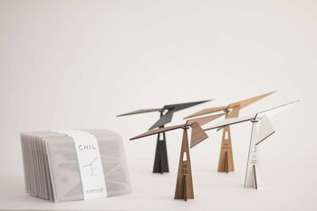 Cadeau de Noël - CHIL puzzle noyer - mobile oiseau en équilibre 7
