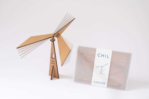 Christmas gift - CHIL puzzle beech - balancing bird mobile