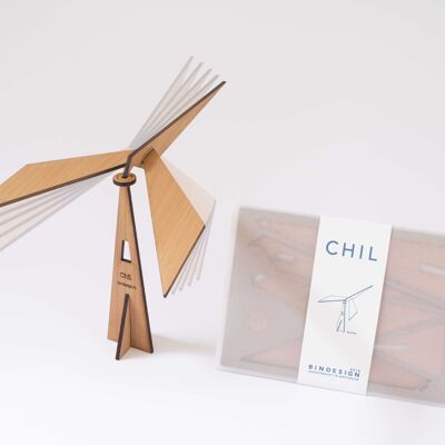 Cadeau de Noël - CHIL puzzle hêtre - mobile oiseau en équilibre