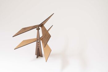 Cadeau de Noël - CHIL puzzle hêtre - mobile oiseau en équilibre 5