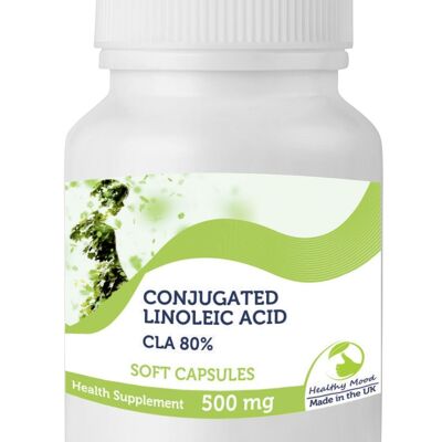 Cápsulas de ácido linoleico conjugado CLA 1000 mg Paquete de recarga de 1000 cápsulas