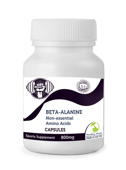 Beta-Alanine Capsules 800mg 250 Capsules BOTTLE