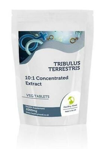 Tribulus Terrestris 2000mg Extrait Comprimés 180 Comprimés Recharge 1