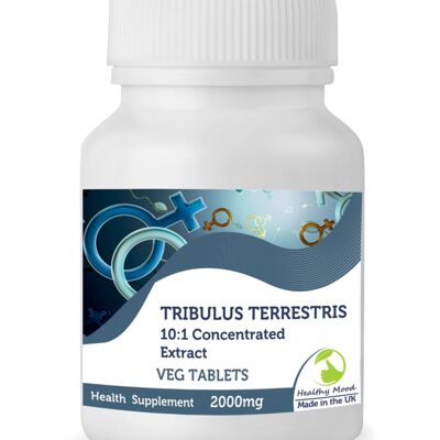 Tribulus Terrestris 2000mg  Extract  Tablets 30 Tablets BOTTLE