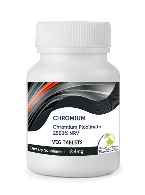 Chromium 8.4mg Tablets 120 Tablets BOTTLE