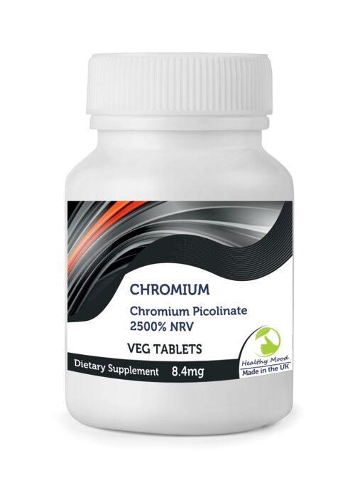 Chromium 8.4mg Tablets 180 Tablets BOTTLE