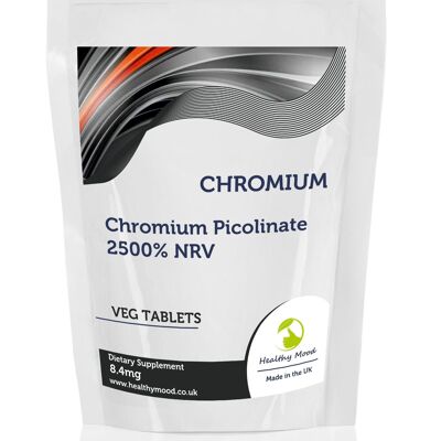 Chromium 8.4mg Tablets 500 Tablets Refill Pack