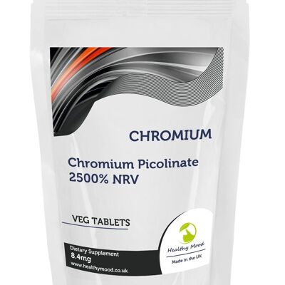 Chromium 8.4mg Tablets 1000 Tablets Refill Pack