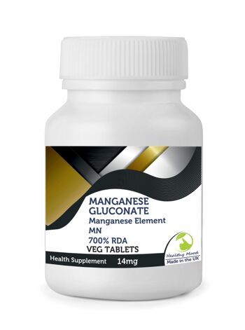 Comprimés de gluconate de manganèse 1