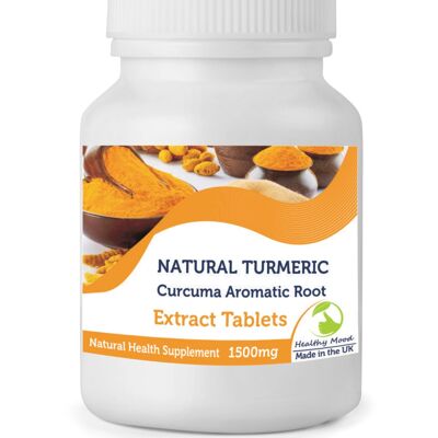 Turmeric Tablets Extract 1500mg 7 Tablets Sample Pack