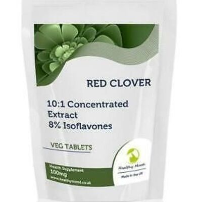 Red Clover Tablets Extract Isoflavones 30 Tablets Refill Pack