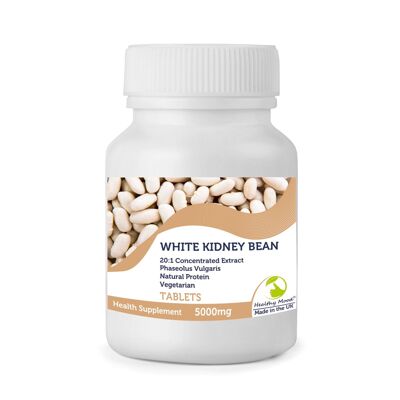White Kidney Bean 5000mg Tablets