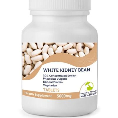 White Kidney Bean 5000mg Tablets 120 Tablets BOTTLE