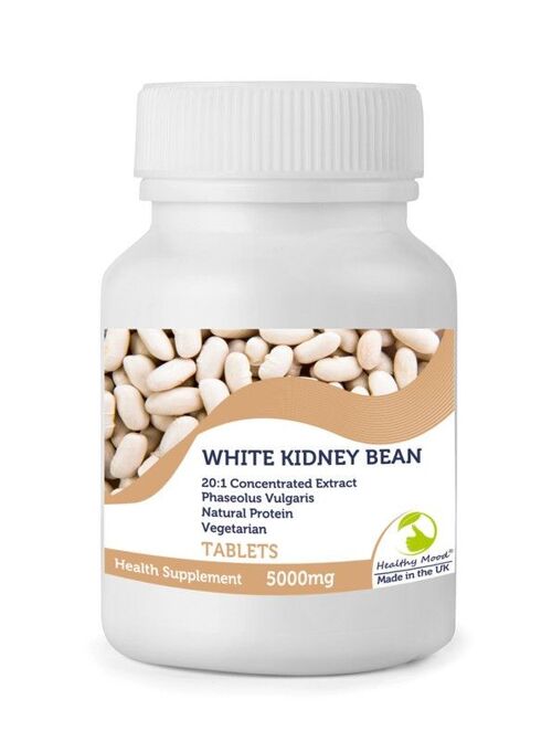 White Kidney Bean 5000mg Tablets 250 Tablets BOTTLE