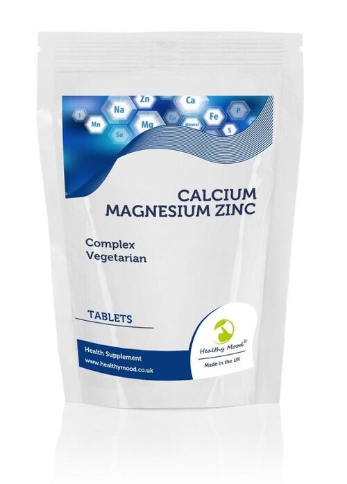 Calcium with Zink and Magnesium Tablets 1000 Tablets Refill Pack
