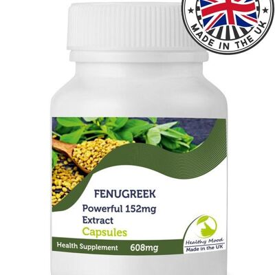 Fenugreek 608mg Extract Capsules 120 Tablets BOTTLE