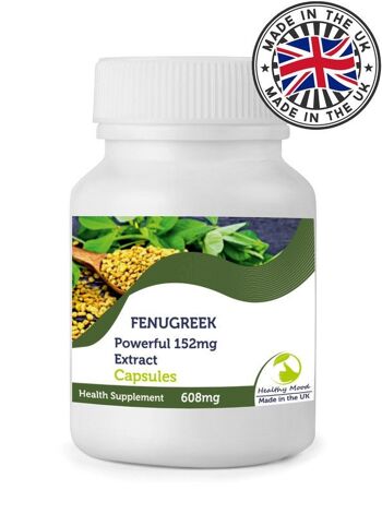 Fenugrec 608mg Extrait Gélules 250 Comprimés FLACON 1
