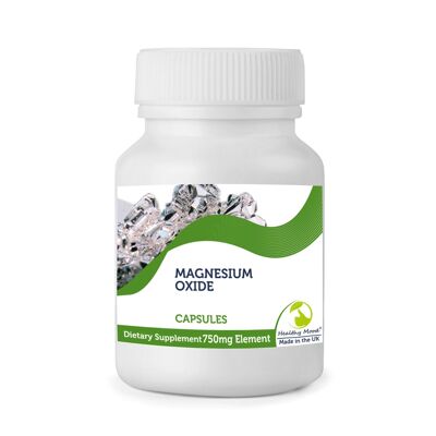 Magnesium Oxide 750mg Capsules