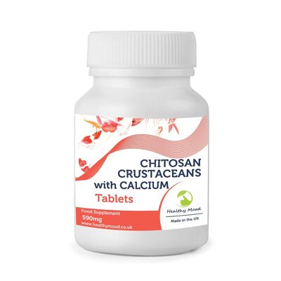Chitosan 400 mg und Calcium 230 mg Tabletten Probepackung x 7 Tabletten